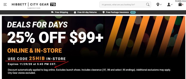 Hibbett Sports Promo Codes - $25 Off Coupons Jul 2025 Hibbett Sports Promo Codes - $25 Off Coupons Jul 2025