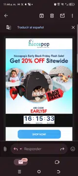 Earlybf coupon verification screenshot
