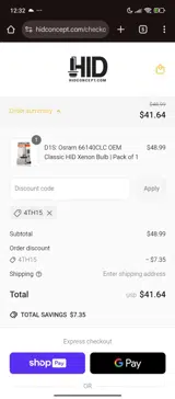 4TH15 coupon verification screenshot