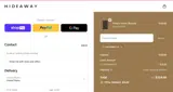 HIDEAWAY10 coupon verification screenshot