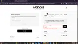 Legacy coupon verification screenshot