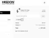 SAVE15 coupon verification screenshot
