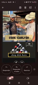High Cotton Hat coupon verification screenshot