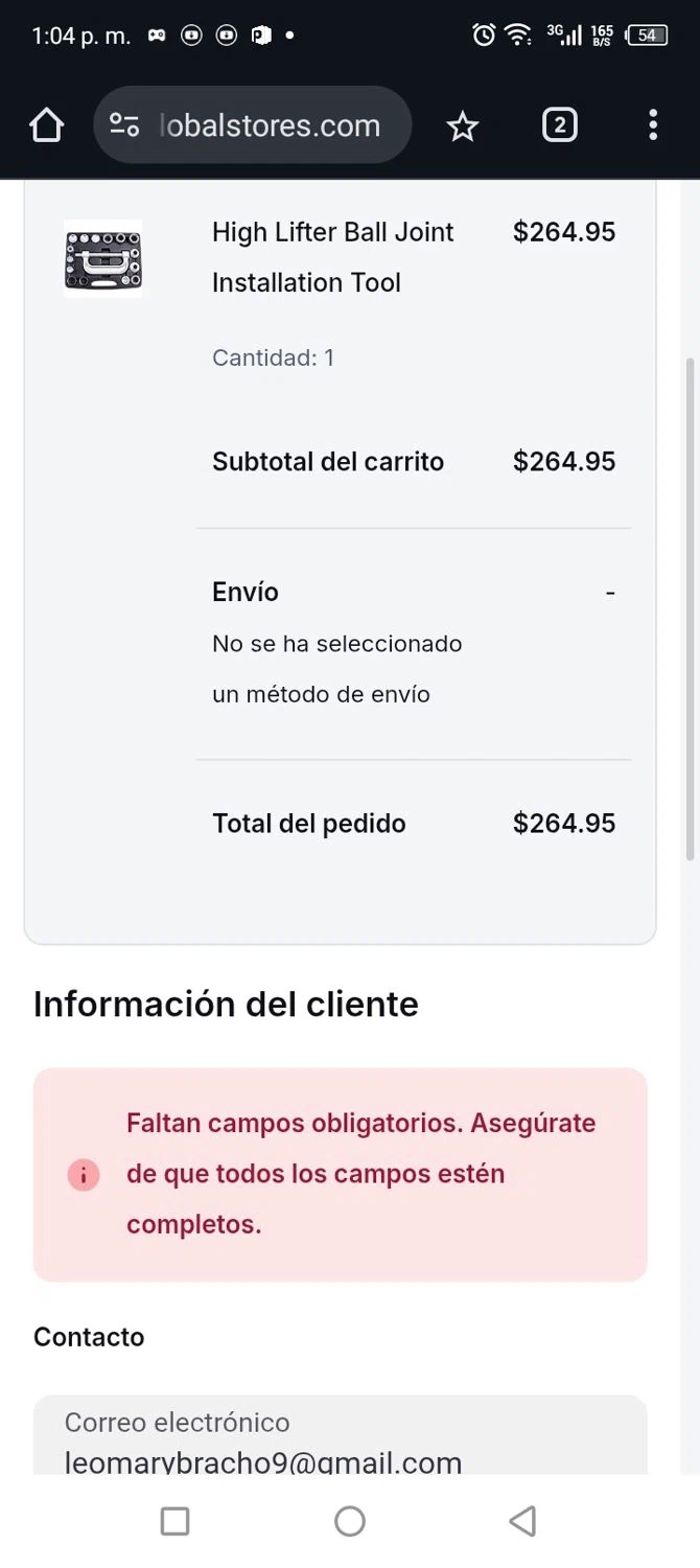 High Lifter promo code screenshot showing code GOBIG5 applied at High Lifter checkout page. Uploaded by SimplyCodes community member CARLOSSLIM on Dec 2, 2025