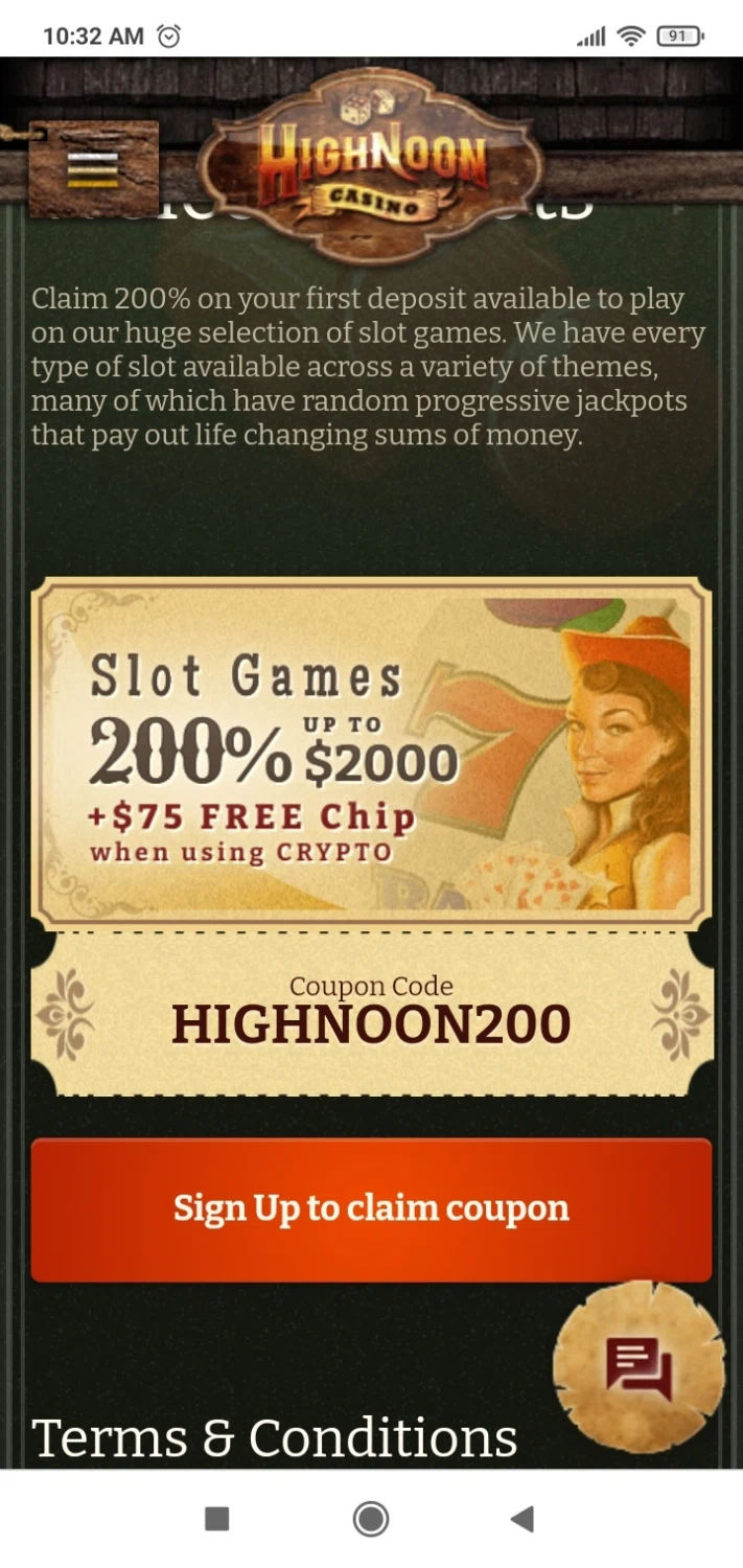 High Noon Casino checkout page showing High Noon Casino promo code box | Screenshot taken by SimplyCodes community member on Jun 22, 2022