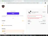 10OFF40 coupon verification screenshot