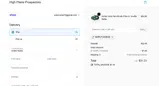 High Plains Prospectors coupon verification screenshot