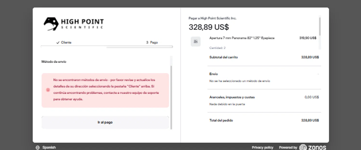 High Point checkout page showing High Point discount code box | Screenshot taken by SimplyCodes community member on Jan 5, 2026