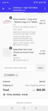 5Y9FR73 coupon verification screenshot