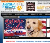 High Tech Pet coupon verification screenshot