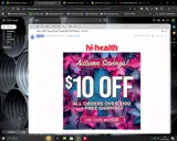 OCT1025 coupon verification screenshot