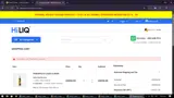 HiLIQ coupon verification screenshot