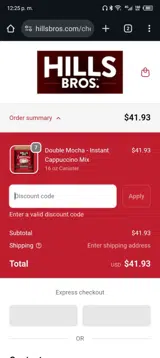 FLASH coupon verification screenshot