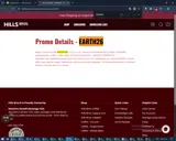 EARTH26 coupon verification screenshot