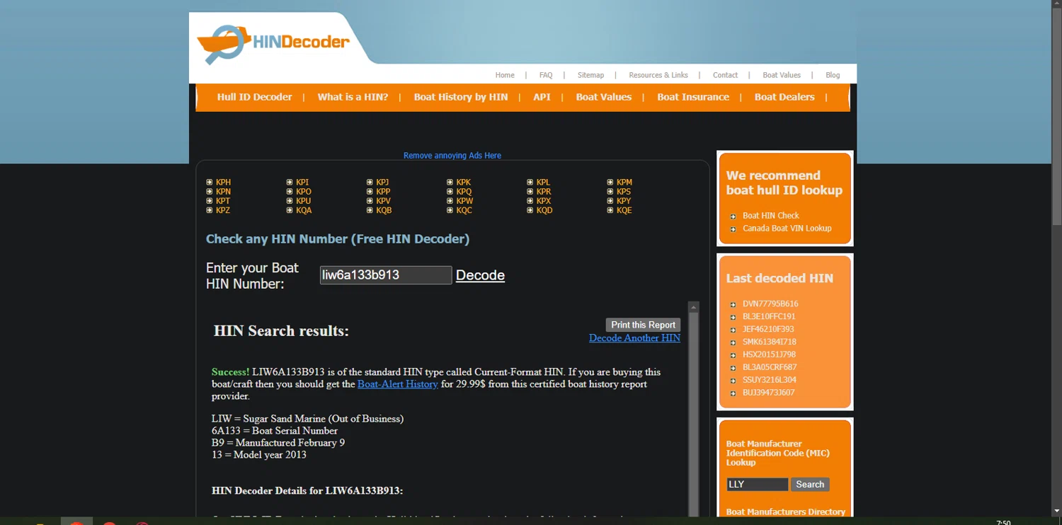 HIN Decoder promo code screenshot showing code liw6a133b913 applied at HIN Decoder checkout page. Uploaded by SimplyCodes community member Nor_man on Mar 24, 2025