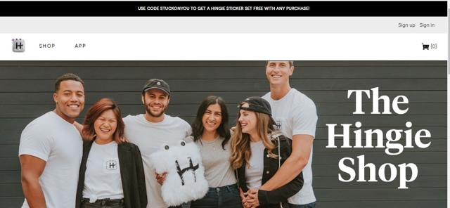 Hinge checkout page showing Hinge discount code box | Screenshot taken by SimplyCodes community member on Mar 19, 2021