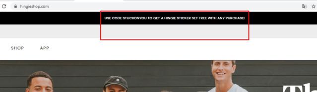 Hinge checkout page showing Hinge discount code box | Screenshot taken by SimplyCodes community member on May 4, 2020