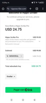 MEMORIAL coupon verification screenshot