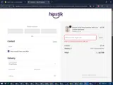 HipInsider5 coupon verification screenshot