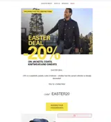 EASTER20 coupon verification screenshot