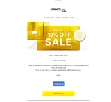 10SALE coupon verification screenshot