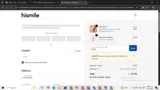 Hismile Teeth Int coupon verification screenshot