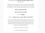 MOM20 coupon verification screenshot