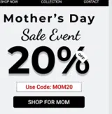 MOM20 coupon verification screenshot