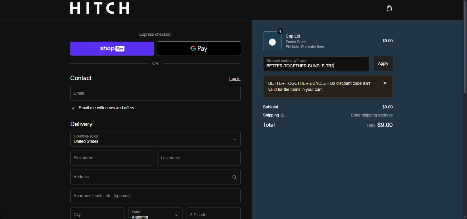 Hitch Promo Codes 30 Off Coupon Codes in August 2024 SimplyCodes
