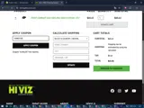 Hi-Viz coupon verification screenshot