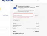 HjDeck coupon verification screenshot