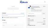 HjDeck coupon verification screenshot