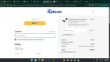HjDeck coupon verification screenshot