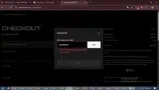 H&M coupon verification screenshot