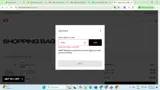 H&M coupon verification screenshot