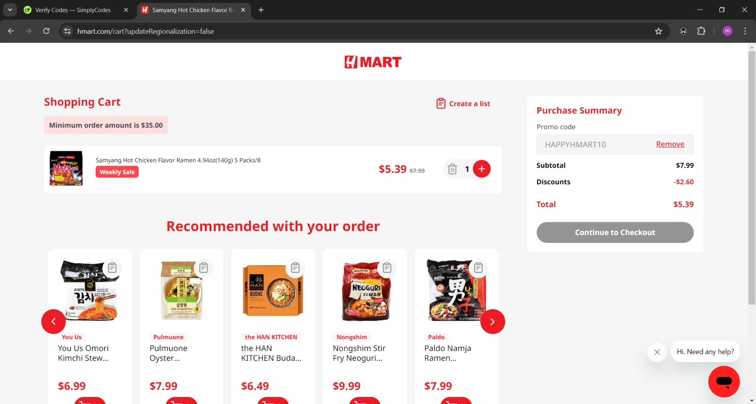 Hmart Promo Codes 20% Off July 2024
