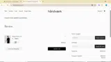 Handvaerk coupon verification screenshot