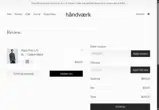 Handvaerk coupon verification screenshot