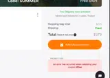 4free coupon verification screenshot
