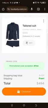 4free coupon verification screenshot