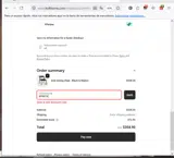 MOM15 coupon verification screenshot