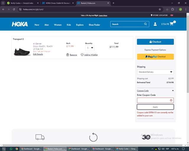 HOKA Promo Codes - 20% Off Coupons Sep 2025