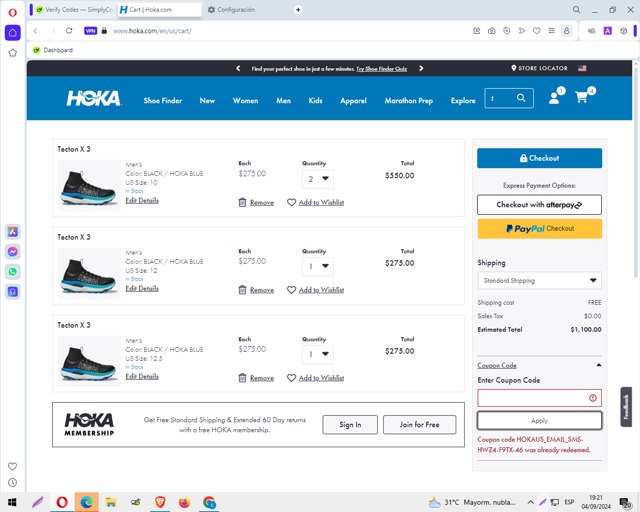 HOKA Promo Codes - 20% Off Coupons Sep 2025