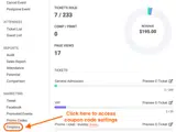 HoldMyTicket coupon verification screenshot