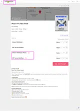 HoldMyTicket coupon verification screenshot