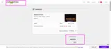 HoldMyTicket coupon verification screenshot