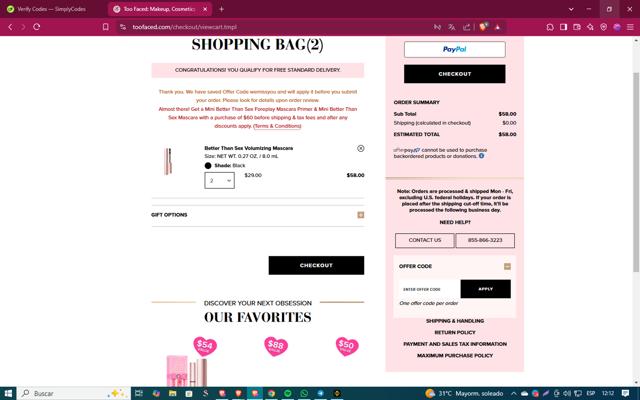 Holiday Inn checkout page showing Holiday Inn promo code box | Screenshot taken by SimplyCodes community member on Feb 19, 2025