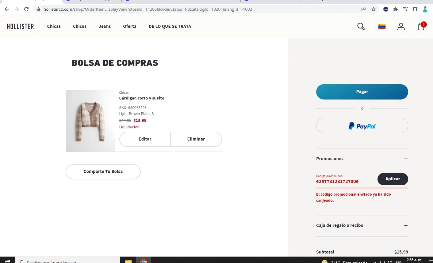 code reduction hollister
