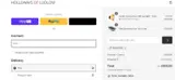 OUTLETVIP coupon verification screenshot