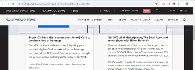 Hollywood Bowl Promo Codes (4 Verified) - 20% Off Feb 2025